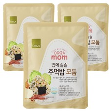 ORGA 孩童拌飯海苔香鬆, 什錦口味, 24g, 3袋