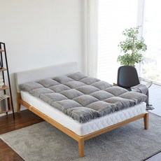 LIV MOM 大王巨型雙面床墊 10cm, 灰色