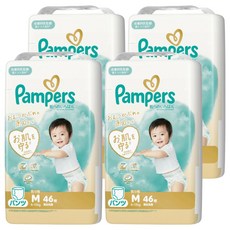 Pampers 幫寶適 日本境內版 尿布 褲型, M, 184片