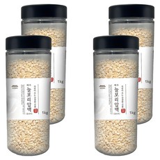 대구농산 건강곡간 국내산 제주 늘보리 압맥 꽁보리, 1kg, 4개