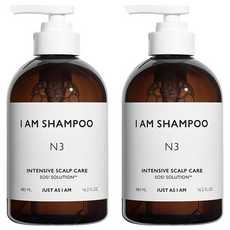저스트에즈아이엠 아이엠 샴푸 인텐시브 스칼프케어 N3 허벌 그린향, 480ml, 2개
