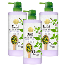 MEKELONG 金美克能 無矽靈潤髮乳 馬鞭草香氛, 750ml, 3瓶