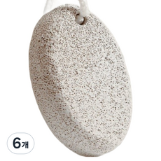 뽀식이 각질제거 스톤, 200g, 6개, 1개입