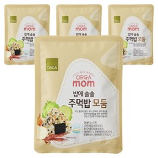 ORGA 孩童拌飯海苔香鬆, 什錦口味, 24g, 4袋