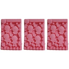 肥皂DIY製作模具 猴子 3入, 隨機發貨