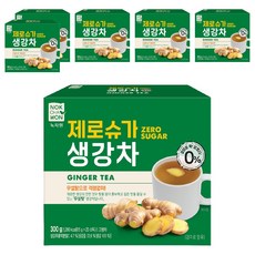 녹차원 제로슈가 생강차, 6개, 20개입, 15g