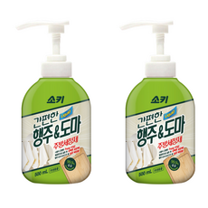 Soki 簡易抹布與砧板厨房清潔劑, 500ml, 2個