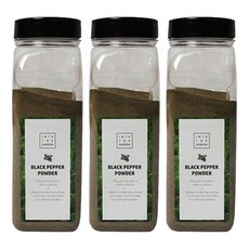 딜리셔스마켓 흑후추분 대형, 400g, 3개