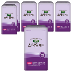 디펜드 여성용 스타일 패드 대용량, 18개입, 6개