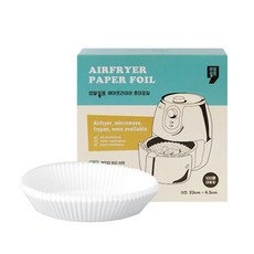 생활쉼표 에어프라이어 종이호일, 100개입, 1개