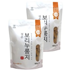 청춘누룽지 보리 누룽지, 800g, 2개