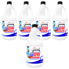 대쉬 드릴 파워 초강력 배수구 클리너, 2L, 5개