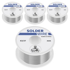 아이코어스 납땜용 와이어 납 1mm 50g, 4개