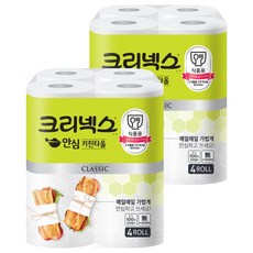 Kleenex 經典款可食品用廚房紙巾, 130張, 8個