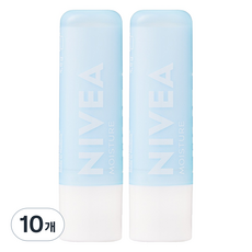 니베아 립케어 모이스춰 케어, 무향, 4.8g, 10개