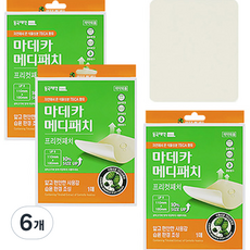 마데카메디패치 프리컷 1회용반창고, 6개