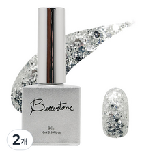 아이빛 베러톤 컬러 젤네일, BT-73 미러볼 대, 10ml, 2개