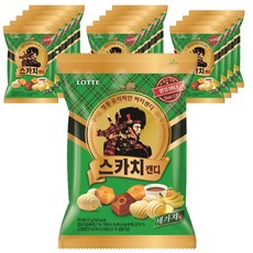 롯데웰푸드 스카치 세가지맛, 157g, 15개