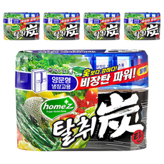 home'Z 主要產品為除臭碳對開門冰箱, 240g, 5個