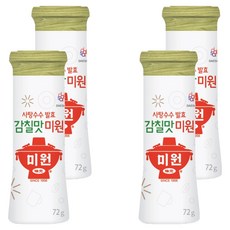 미원 사탕수수발효 감칠맛, 72g, 4개