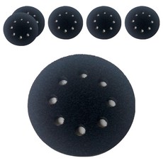 smato 魔鬼氈研磨機緩衝背板 中間墊 8孔 127mm, 6個