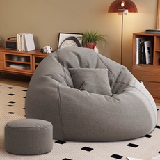 프리미엄 빈백 소파 70 x 80 cm, 다크그레이