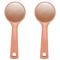 Bebe Foot Glass 黃金版雙面足部去角質器, 2個