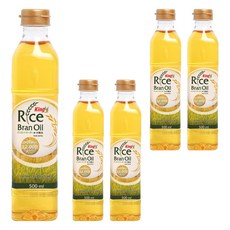 Kingriceoil 玄米油, 5個, 500ml