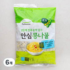 풀무원 소가 안심콩나물, 300g, 6개