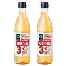 대상 청정원 정통사과식초, 470ml, 2개