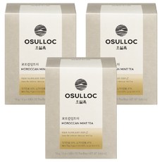 OSULLOC 摩洛哥薄荷茶, 1.8g, 10包, 3盒