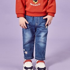 Disney 迪士尼 baby 迷你花瓣牛仔褲