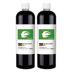 룰리커피 더치커피 콜드브루 커피 원액 케냐, 2개, 1개입, 500ml