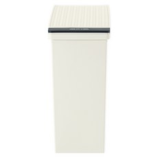 리빙스마일 모던 휴지통 팝업도어, 아이보리