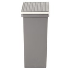 Living Smile 摩登彈蓋式垃圾桶, 棕色, 1個