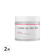 IWLT 淨化平衡舒緩去角質棉片, 175ml, 2個