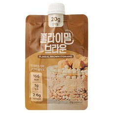 플라이밀 단백질 쉐이크 파우치 브라운, 45g, 7개
