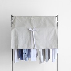 House Plan 棉質衣架套 灰色 S, 1入, 1個