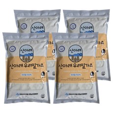 山下 國產小麥粉 白江白麥 高筋麵粉, 1kg, 4個