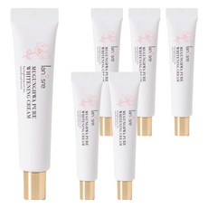 Lance Mugunghwa Pure Whitening 美白提亮霜 40ml, 混色, 6條