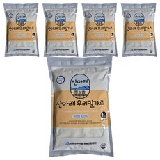 山下 國產小麥粉 白江白麥 高筋麵粉, 1kg, 5個