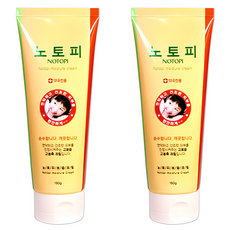 노토피 보습 크림, 160g, 2개