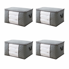 衣服羽絨被儲物盒 60 x 40 x 35 厘米, 單一顏色, 4個