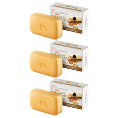 명품 한방 때비누, 130g, 3개