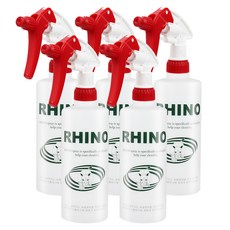 韓國 RHINO 噴霧器噴頭 + 瓶身組, 白色 + 紅色, 5套