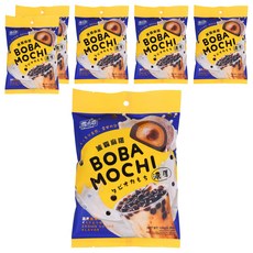 유키앤러브 산수공 보바 모찌 브라운슈거향, 120g, 6개