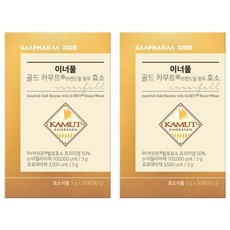 GMPHARM Innerfull卡姆小麥黃金酵素 30條入, 90g, 2盒