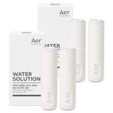 Aer 旅行用密合型蓮蓬頭替換濾芯 2入組, Sediment, 2組