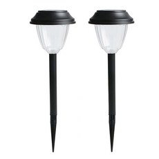 MIREU 太陽能庭園燈 2入, 白色