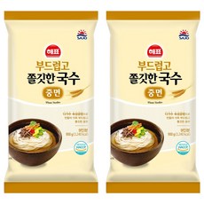 Haepyo 勁道中麵條, 2個, 900g